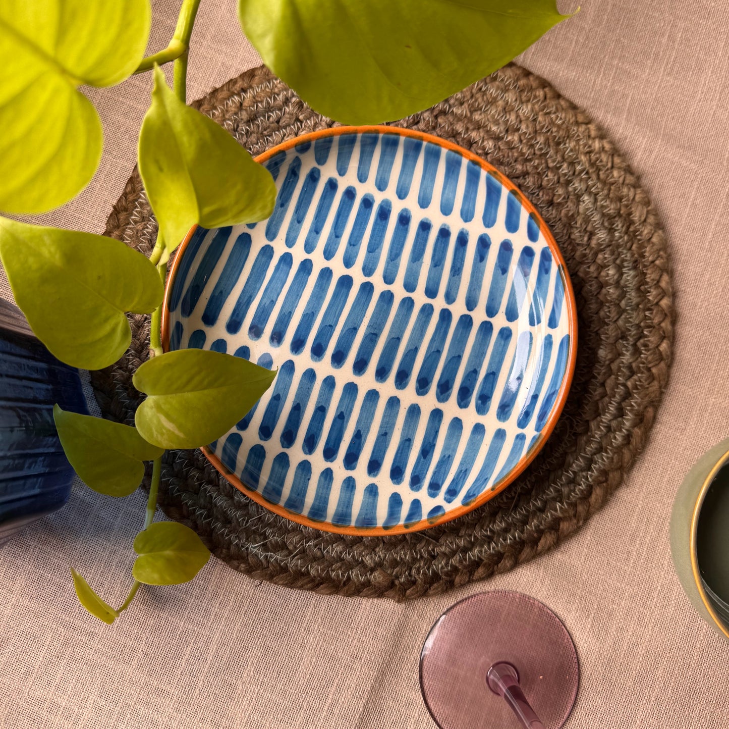 Stripped Ocean Salad Bowl