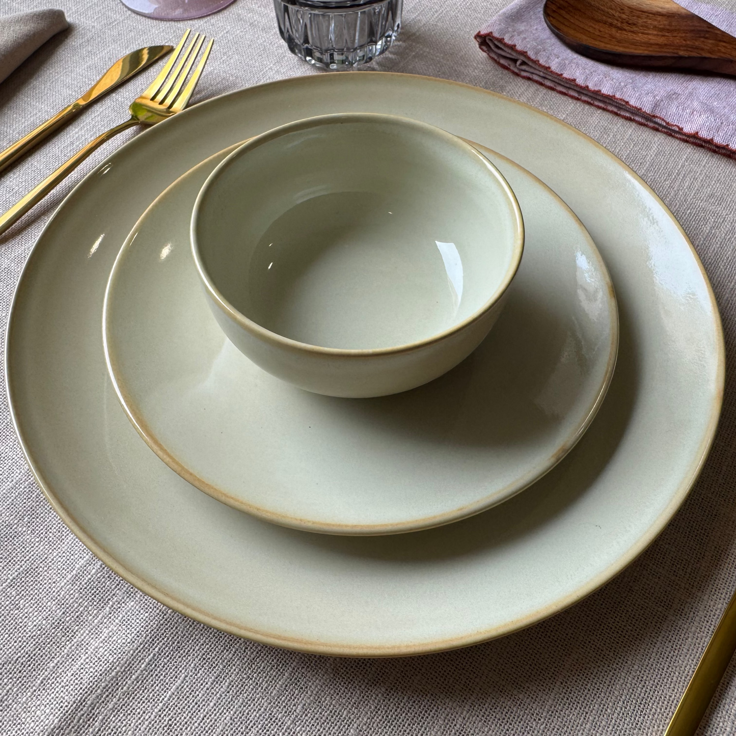 Muted Meadow Dinner Plate