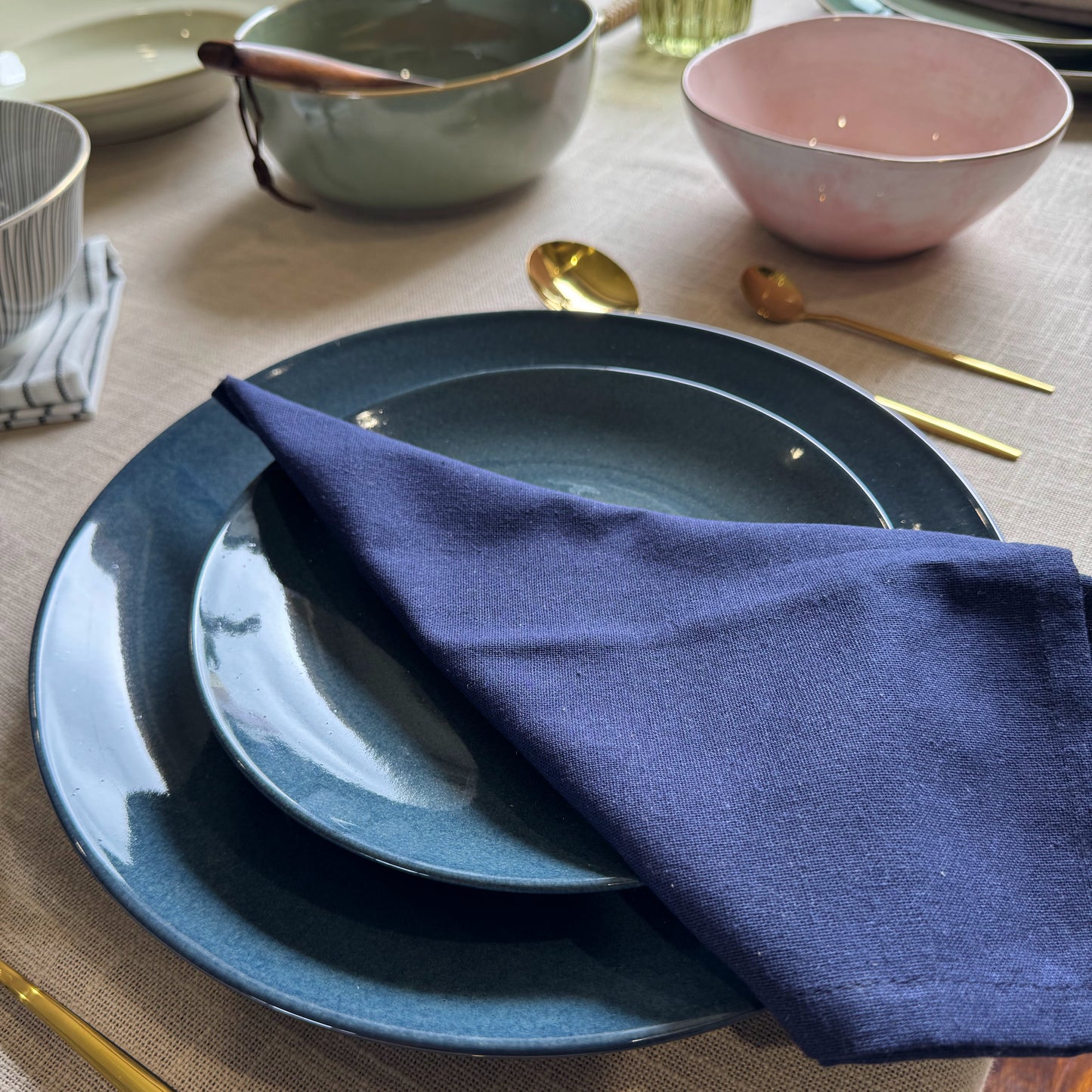 Midnight Blue Dinner Plate