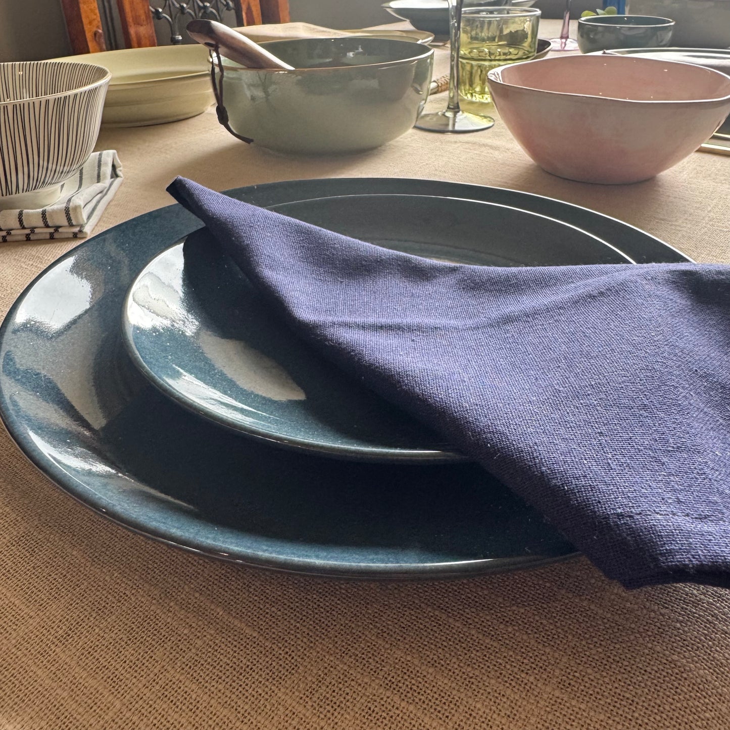 Midnight Blue Dinner Plate