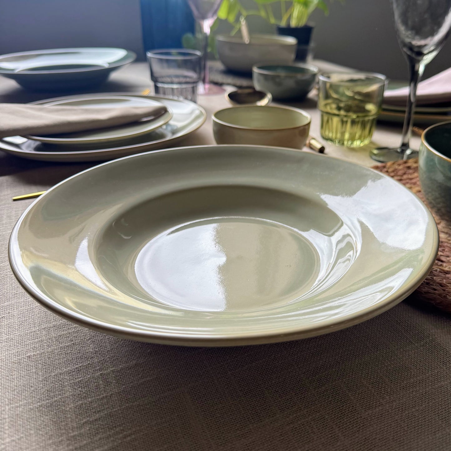 Muted Meadow Pasta Plate