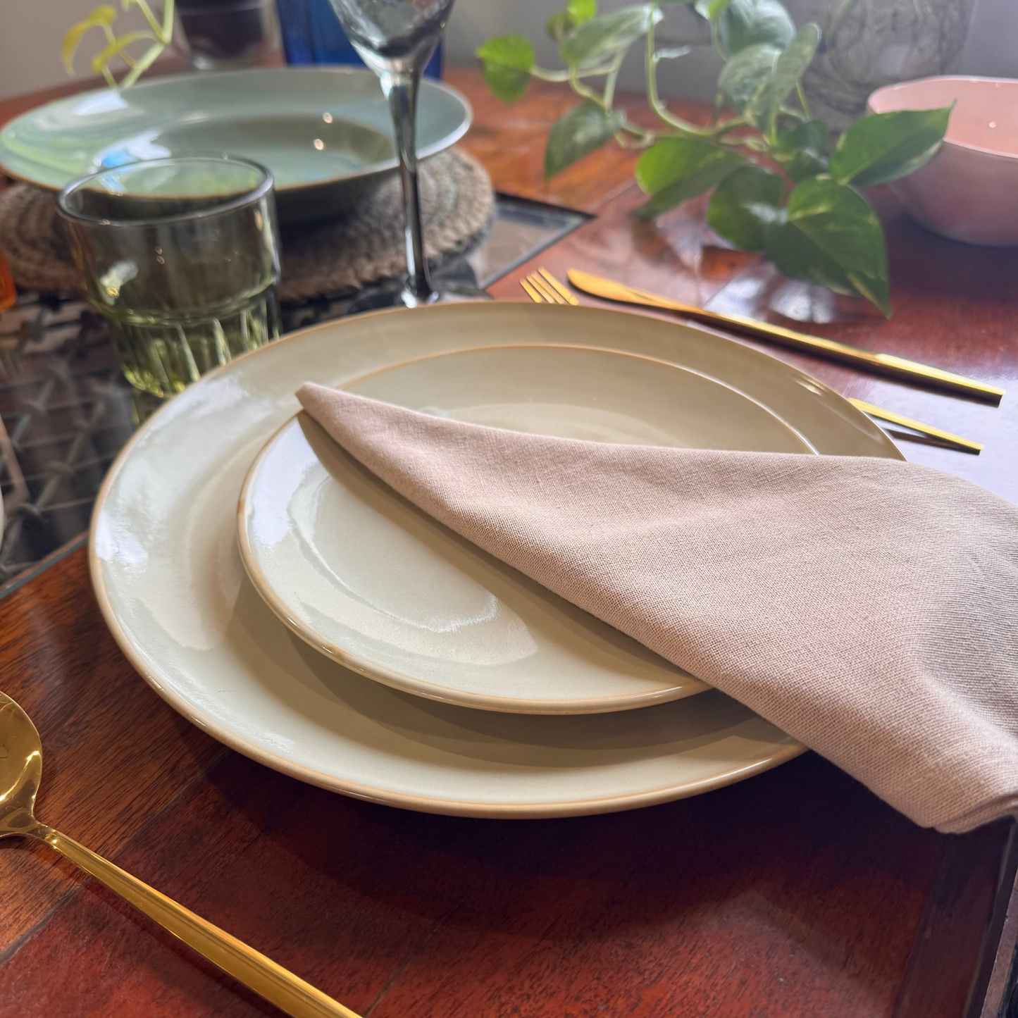 Muted Meadow Dinner Plate